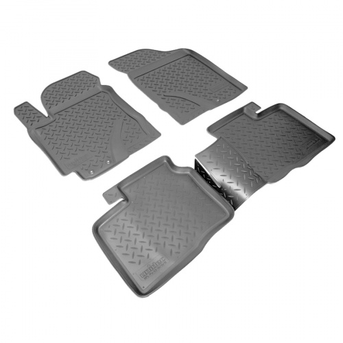 Коврики в салон Kia Cerato  2008-2013 Седан, полиуретан Norplast, Черный, Арт. NPLPO4316