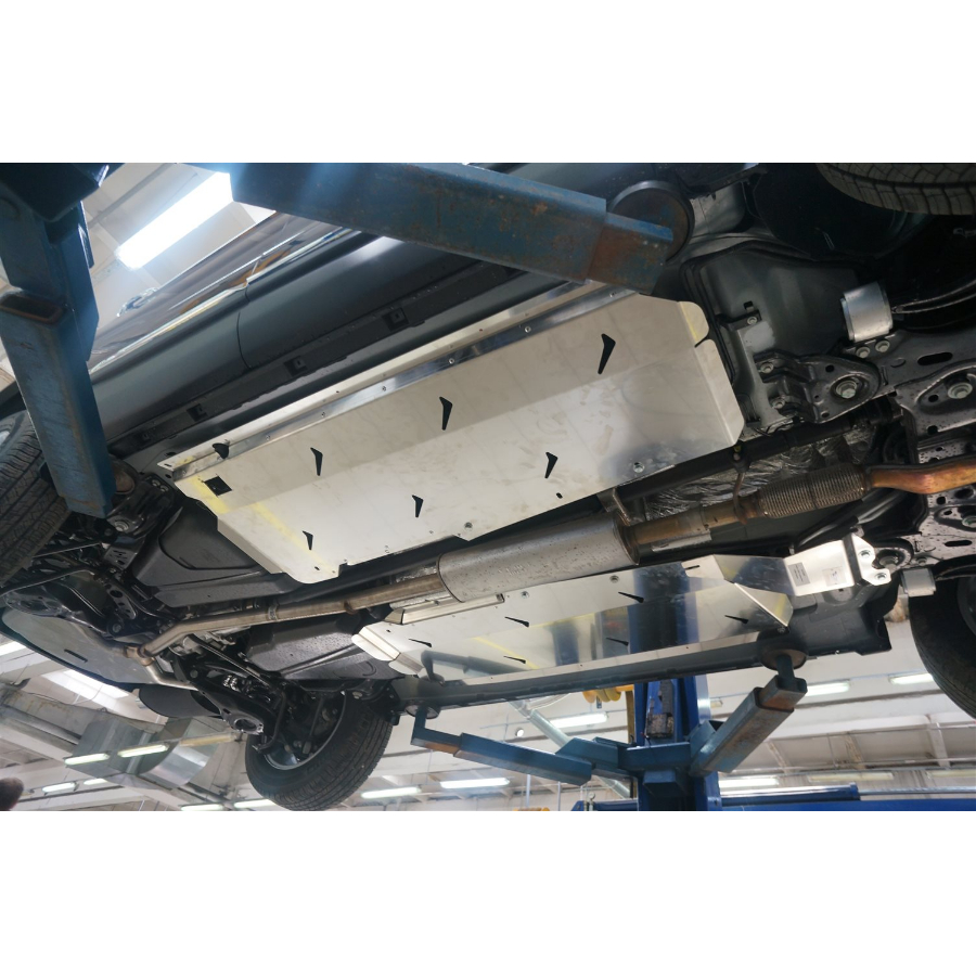 Защита  днища Ford Explorer (U502) 2017-2019 FL2 V - все;(без защиты картера) Арт. 0817ABC
