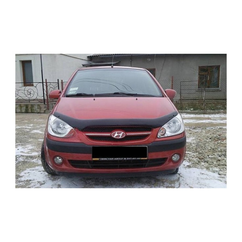 Дефлектор капота SIM для Hyundai Getz, арт.SHYGET0612