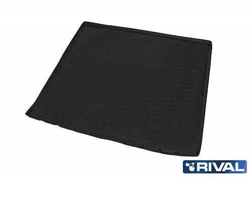 Коврик в багажник Opel Astra J 2009-2012 Универсал, полиуретан Rival, Черный, Арт. 14202010