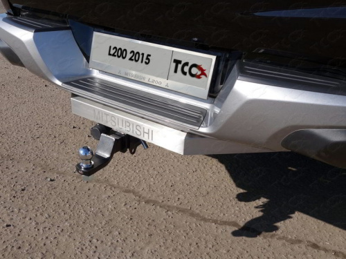 Фаркоп Mitsubishi L200 V 2015-2019 для а/м с задним бампером TCC Арт. TCU00225