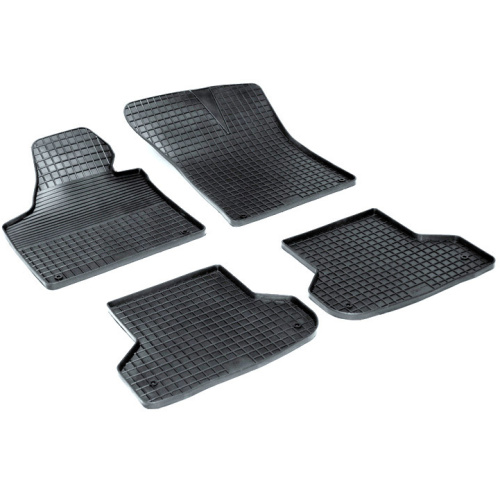 Коврики в салон Audi A3 (8P) 2003-2005 3 дв., резина Seintex "сетка", Черный, Арт. 00835