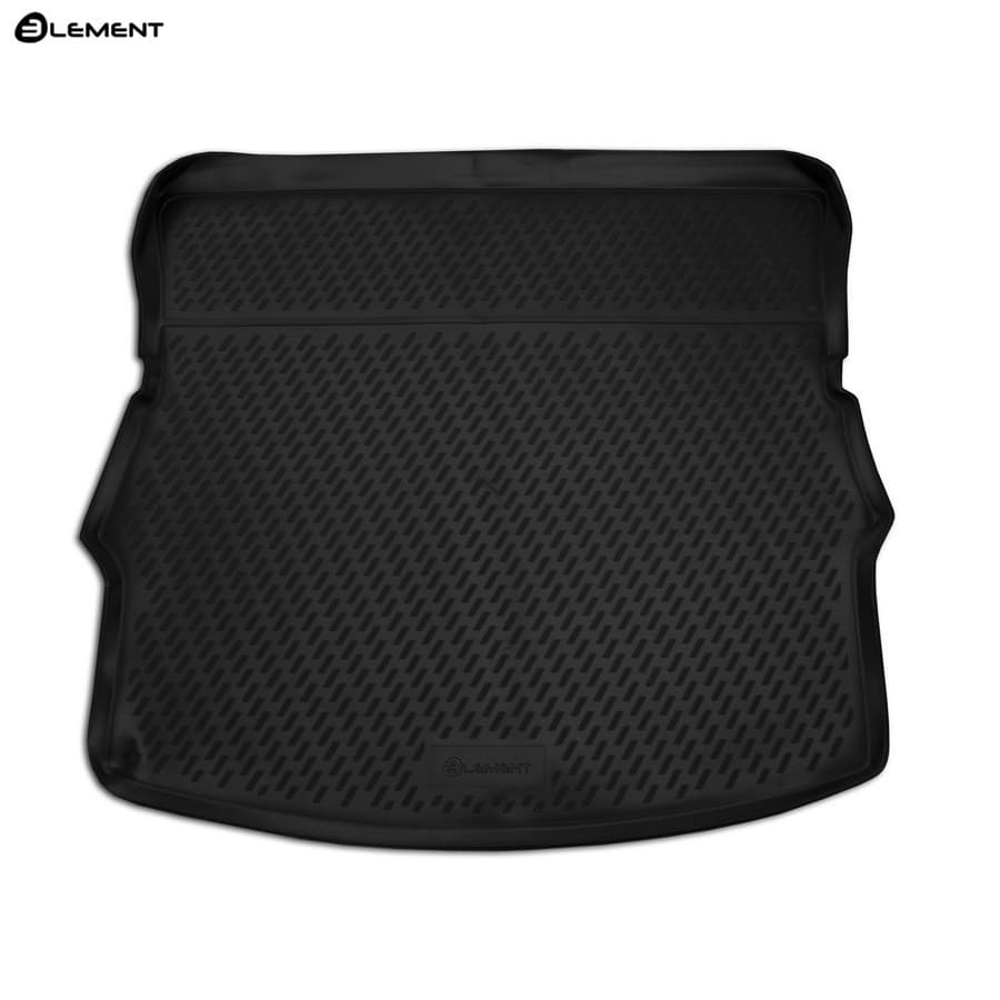 Коврик в багажник Mazda CX-7  2009-2012 FL, полиуретан Element, Черный, без ушей Арт. CARMZD00034