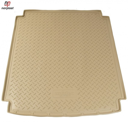 Коврик в багажник Mercedes GL (X164) 2006-2009, полиуретан Norplast, Бежевый, Арт. NPL-P-56-31-B