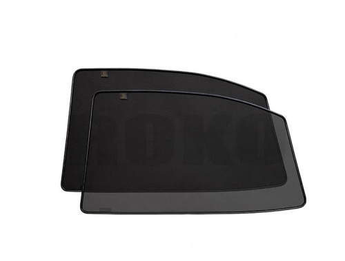 Каркасные шторки Kia Sorento  (XM) 2009-2012, на задние двери "PREMIUM", 2 шт, Арт. TR0497-02