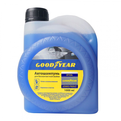 Автошампунь для бесконтактной мойки GOODYEAR, объём 1000 мл, арт. GY000802