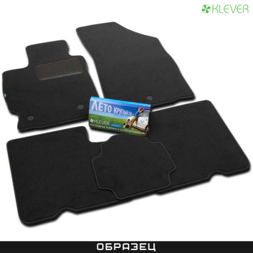 Коврики в салон Jeep Grand Cherokee  (WL) 2021-, ткань Klever standart, Черный, Арт. KLEVER0202400901210KH