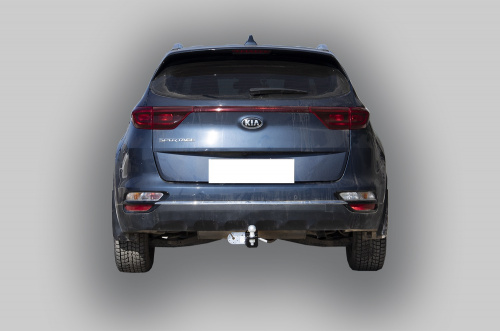 Фаркоп Hyundai Tucson (TL) 2018-2021 FL для а/м 2018-2020, кроме V-2.4 LEADER PLUS Арт. K124E