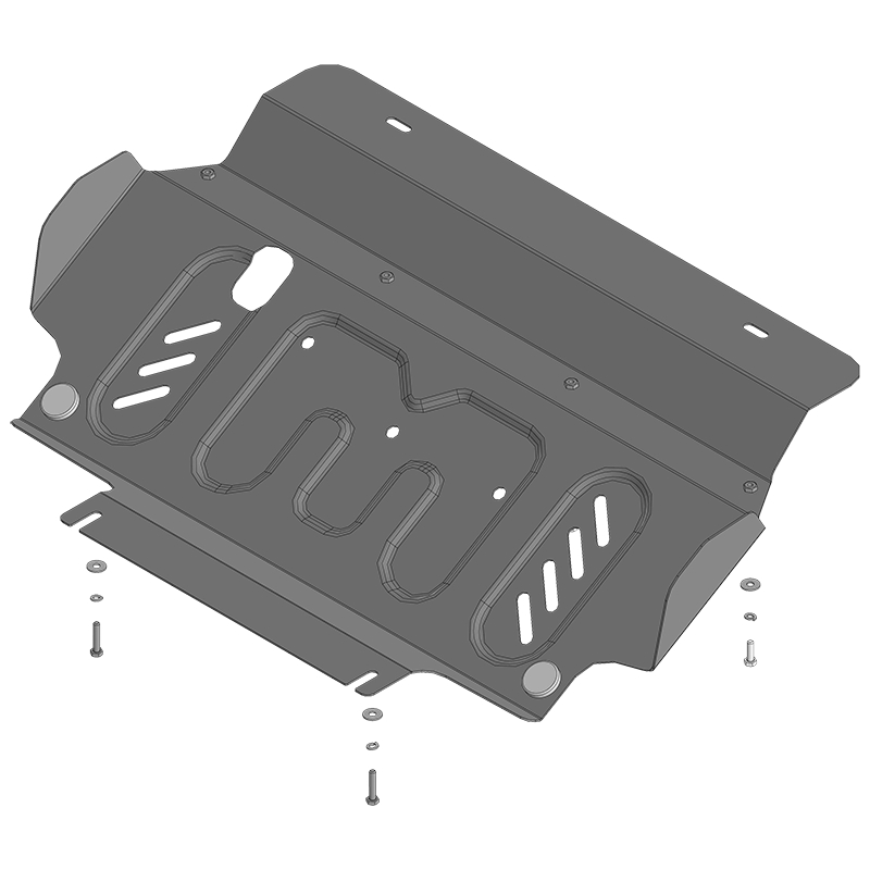 Защита радиатора Nissan Pathfinder (R51) 2010-2012 FL Арт. 71406