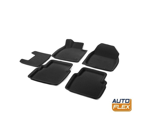 Коврики в салон Mazda 6 (GJ) 2012-2015 Седан, 3D EVA AutoFlex, Черный, Арт. 2380201