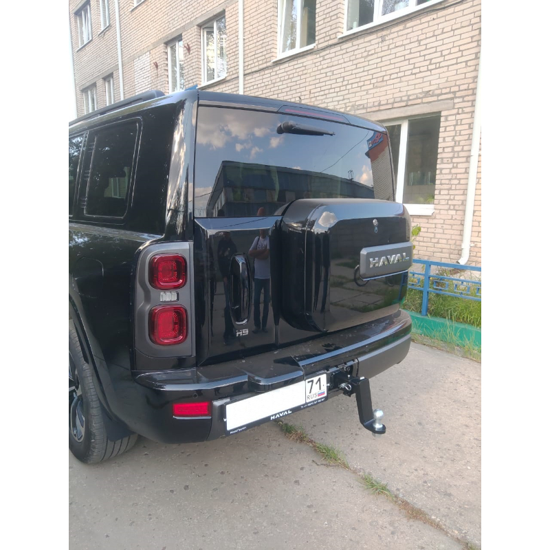 Фаркоп Haval H9 II 2024- E с антистуком БИЗОН Арт. FA0520EAK