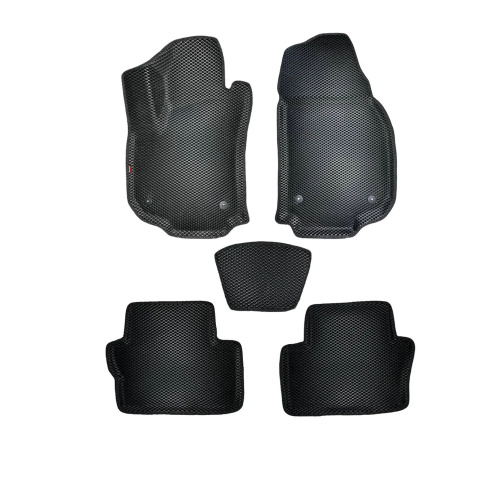 Коврики в салон Opel Zafira B 2005-2008, 3D EVA LOCKER, Черный, 5 МЕСТ Арт. EVAOPLZIFB