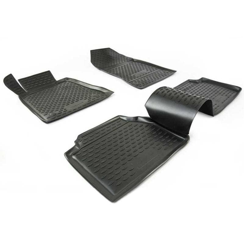 Коврики в салон Mercedes E (W210) 1995-1999 Седан, полиуретан Element, Черный, Арт. NLC.34.37.210k