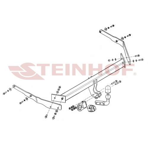 Фаркоп Ford Focus III 2010-2015 Универсал Steinhof Арт. F240