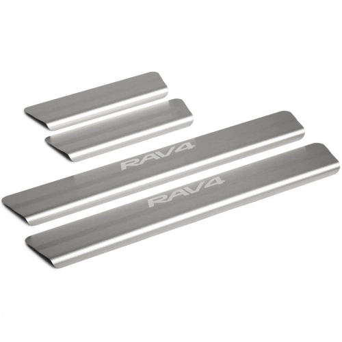 Накладки на пороги Toyota RAV4 (XA50) 2018-2024    Арт. NP.5714.3