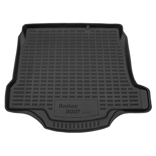 Коврик в багажник Mazda 3 (BL) 2008-2011 Седан, полиуретан Rezkon, Черный, Арт. 5523010100