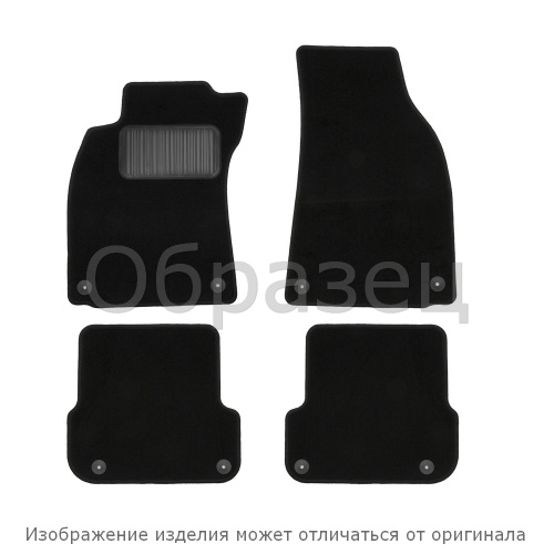 Коврики в салон BMW 5 (F10) 2009-2013 Седан, текстильные Element, Черный, Арт. NLT.05.32.11.110kh