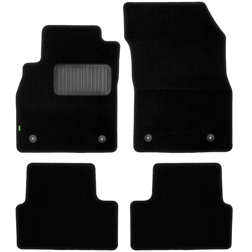 Коврики в салон Chevrolet Cruze 2008-2012 Седан, ткань Klever standart, Черный, Арт. KLEVER02081301210KH