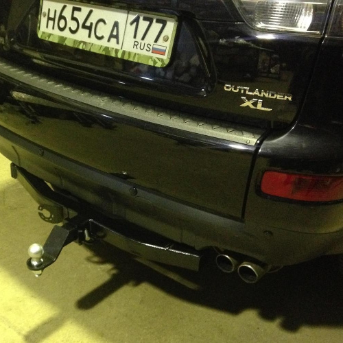 Фаркоп Mitsubishi Outlander II XL 2005-2009 БИЗОН Арт. FA0970E