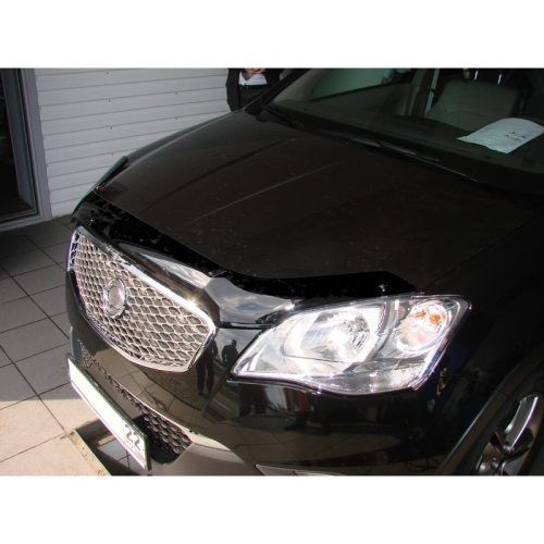 Дефлектор капота SIM для SsangYong Actyon, арт.SSSACT1012