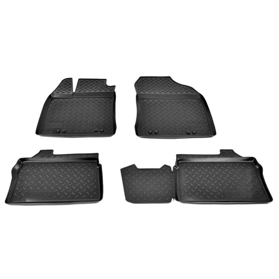 Коврики в салон Lexus CT 2010-2014, полиуретан Norplast, Черный, Арт. NPL-Po-47-05