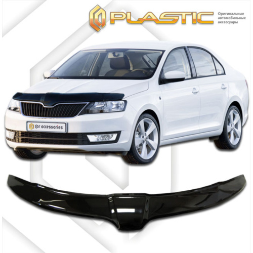 Дефлектор капота Ca-Plastic для Skoda Rapid, арт.20100101099290000000000