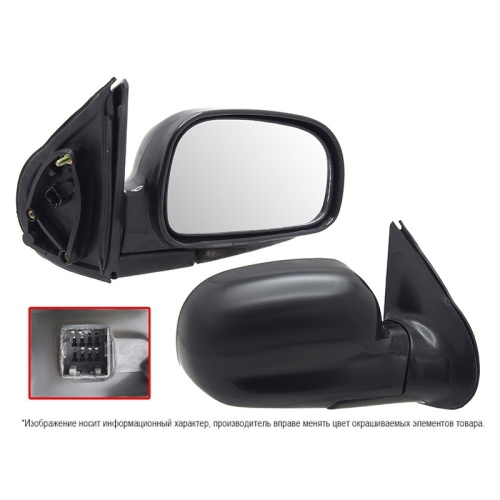 Зеркало боковое  Hyundai Santa Fe (SM) 2000-2004 Складывание/ 5 контактов, справа (R) Арт. STHN659401