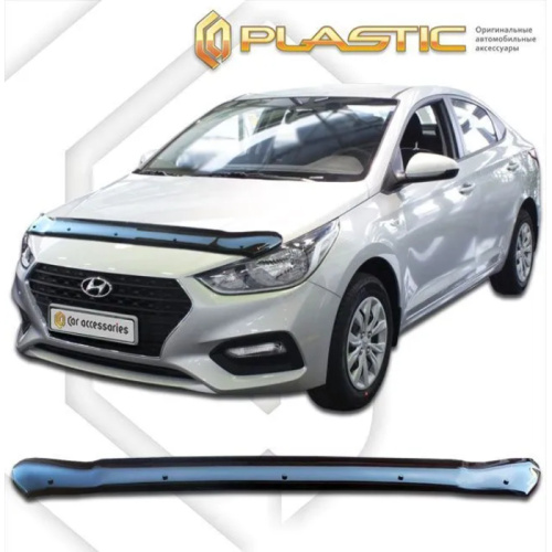 Дефлектор капота Ca-Plastic для Hyundai Solaris, арт.20100101126220000000000