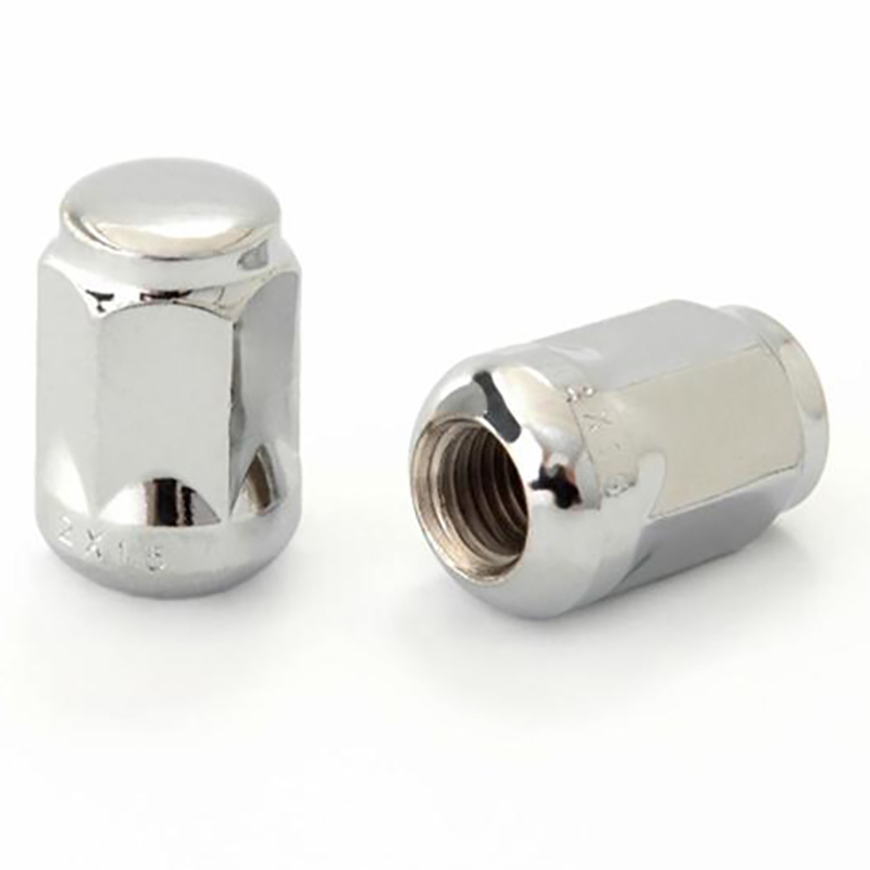 Гайка колеса M12x1.5 Сфера h-35мм закрытая, Хром, Ключ 19, Арт. 801445HT/B