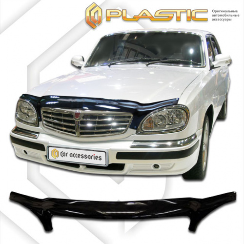 Дефлектор капота Ca-Plastic для ГАЗ 31105 «Волга», арт.CA-249EXL