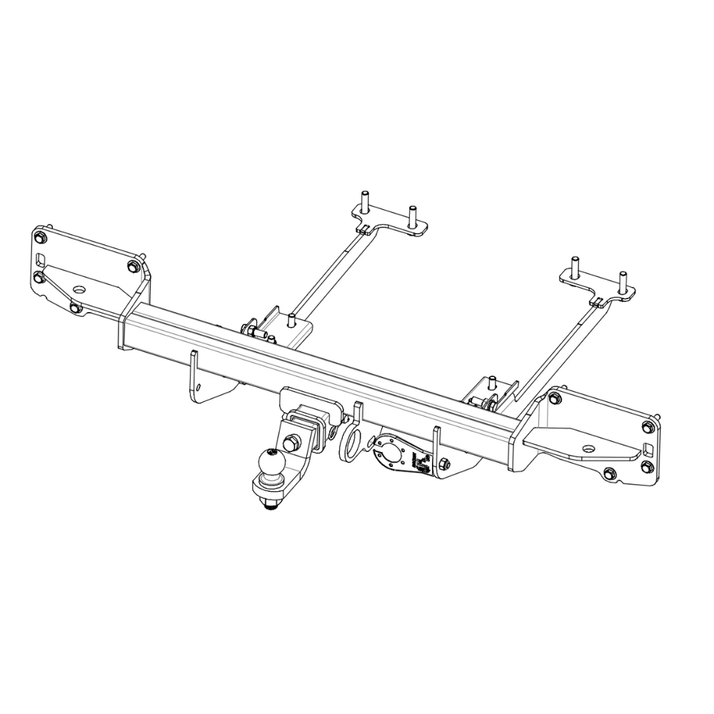 Фаркоп Range Rover (L405) 2012-2017 (E с антистуком) TOWRUS Арт. 349294