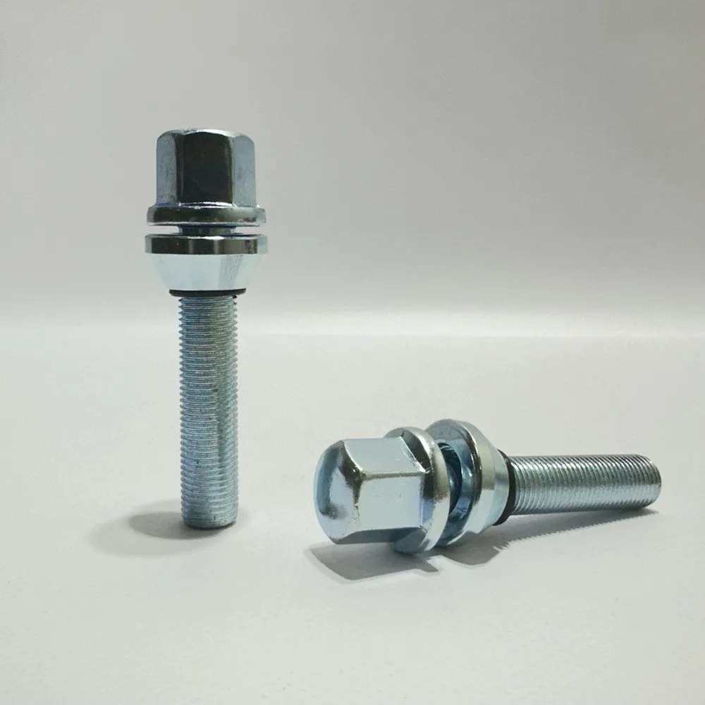 Болт колёсный M12x1.25 Конус вращающийся  L-50мм Цинк, Ключ 17, Арт. 442195AD