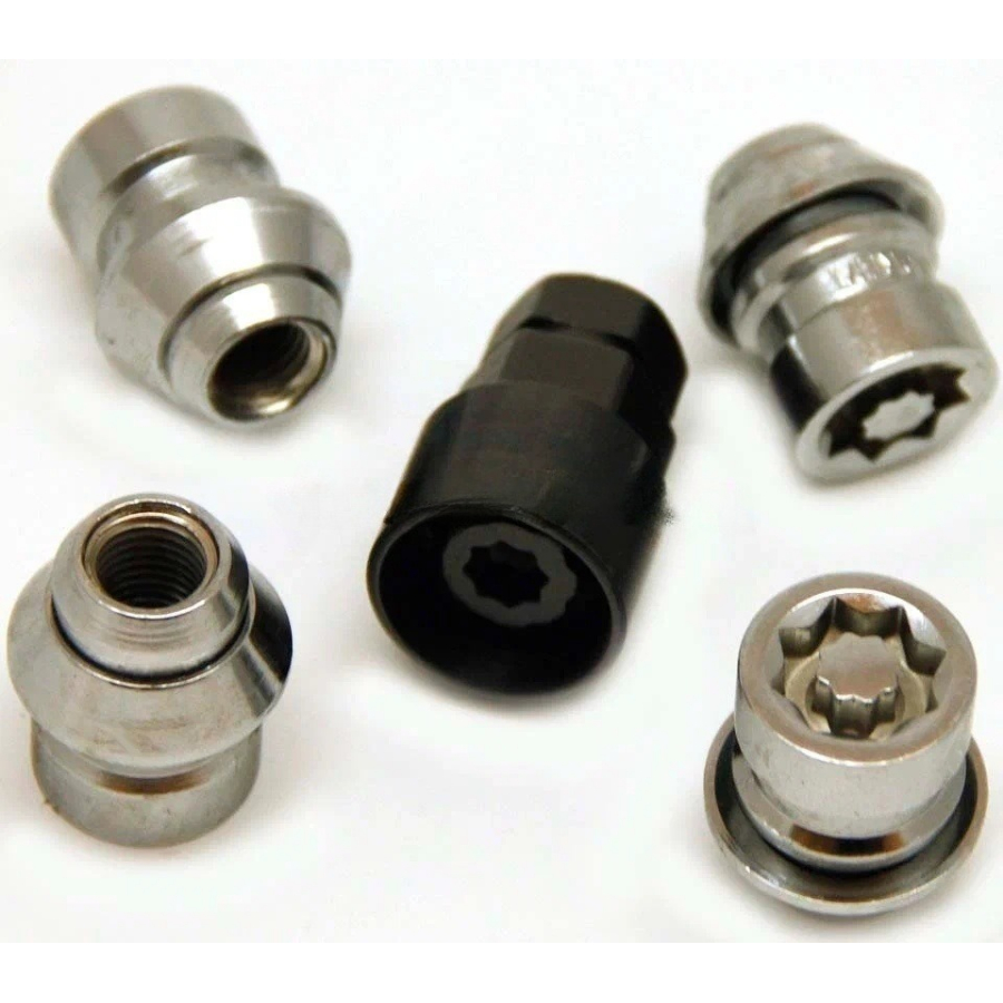 Гайки секретные M12x1.5 Конус h-32мм закрытая, Хром, Спец Ключ, Арт. C72644533LFORDKK