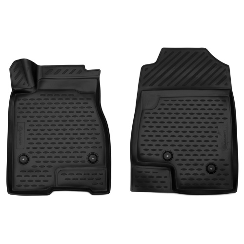 Коврики в салон Haval H6  2014-2020, полиуретан 3D Element, Черный, FWD, передние Арт. ELEMENT3D9922210KF