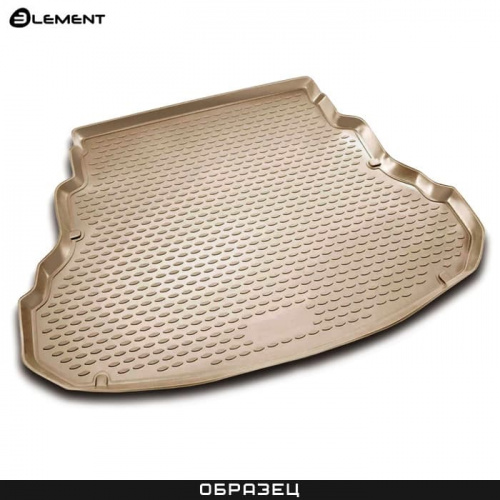Коврик в багажник Toyota Highlander (U40) 2007-2010, полиуретан Element, Бежевый, короткий Арт. NLC4850B13B