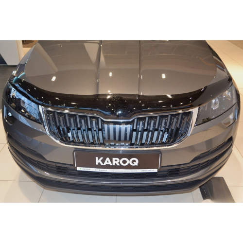 Дефлектор капота SIM для Skoda Karoq, арт.SSCKAR1712