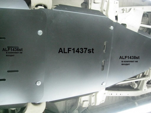 Защита КПП Mitsubishi Pajero Sport I 1998-2004 V-3,0; 2,5TD Арт. ALF1437st