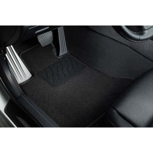 Коврики в салон Volkswagen Teramont  2025 Pro-, ткань Seintex Lux, Черный, 7 мест Арт. 318460