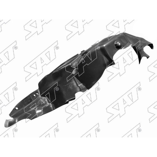 Подкрылок Kia Spectra I 2000-2001 Седан, передний правый, пластик Арт. STKA40016L1R