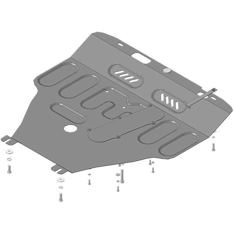 Защита картера двигателя, КПП Nissan Cube (Z11) 2005-2006 FL1 Арт. 71402