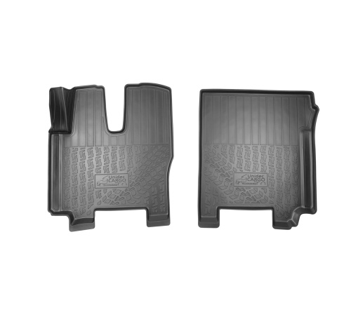 Коврики в салон HOWO HW76 2004-, полиуретан 3D Norplast, Черный, Арт. NPC10C303250MH0