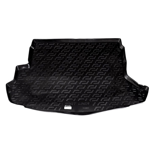 Коврик в багажник Nissan X-Trail (T31) 2007-2011, пластик, L.Locker, Черный, Арт. 0105040200
