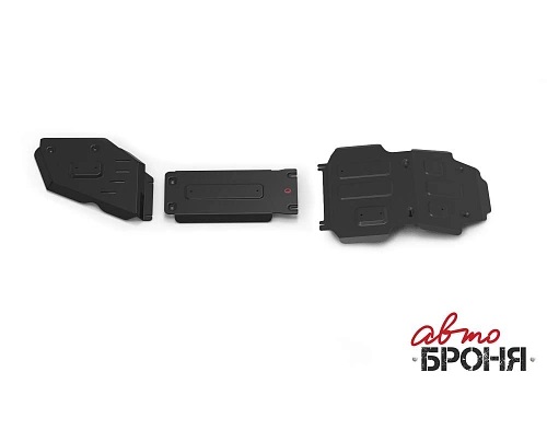 Защита картера двигателя, КПП, РК, радиатора Toyota Land Cruiser 300 2021- V - 3.5i; 4.0i; 3.3TD Арт. K111.09559.1