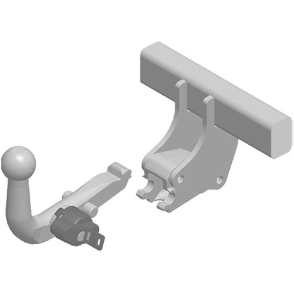 Фаркоп Mazda CX-7 I 2006-2009 оцинкованный GALIA Арт. M130C