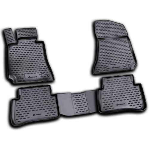 Коврики в салон Mercedes E (W212) 2009-2013 Седан, полиуретан Element, Черный, Арт. NLC.34.16.210k