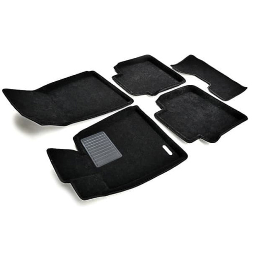 Коврики в салон Lexus GS  2004-2007, 3D ткань Euromat Business, Черный, Арт. EMC3D003216
