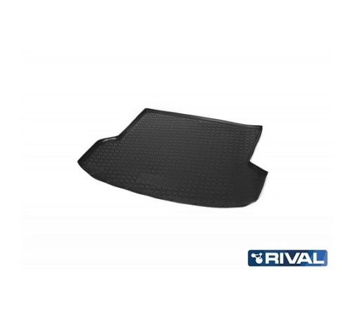 Коврик в багажник Hyundai ix35 2009-2013, полиуретан Rival, Черный, Арт. 12304002