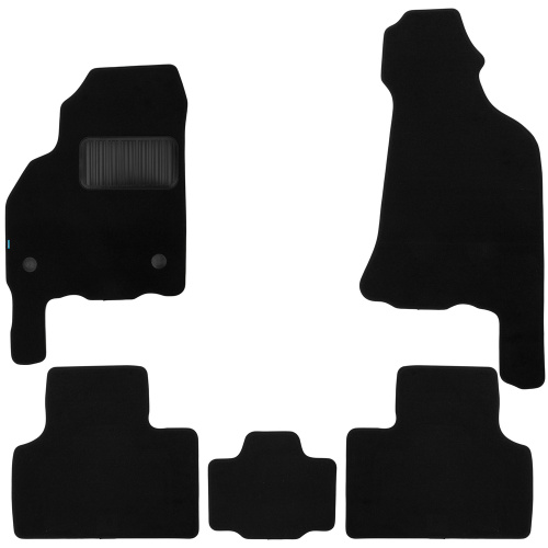 Коврики в салон LADA Priora 2007-2013 Седан, текстильные Klever premium, Черный, Арт. KLEVER03521622110KH