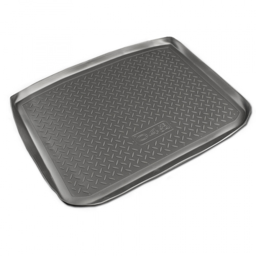 Коврик в багажник Citroen C4  2004-2008 Хэтчбэк 3 дв., полиуретан Norplast, Черный, Арт. NPL-P-14-14