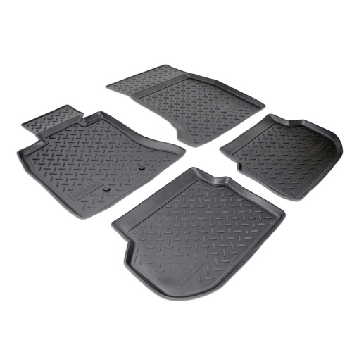 Коврики в салон BMW 5 (F10) 2009-2013 Седан, полиуретан Norplast, Черный, Арт. NPLPO0730